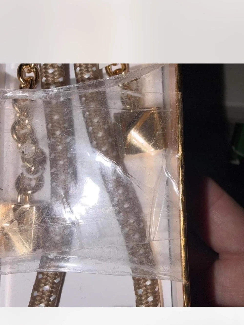 Michael Kors nwt Gold-Tone and Speckled Cord Bag Charm